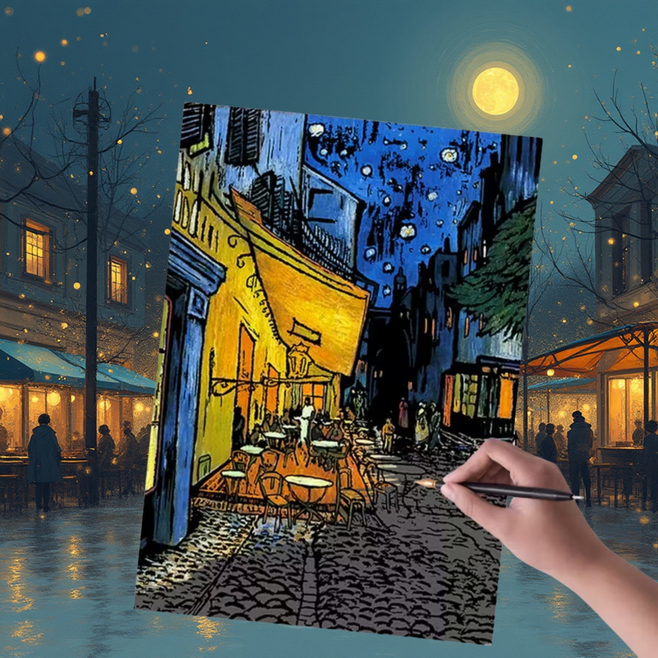 Скреч картини